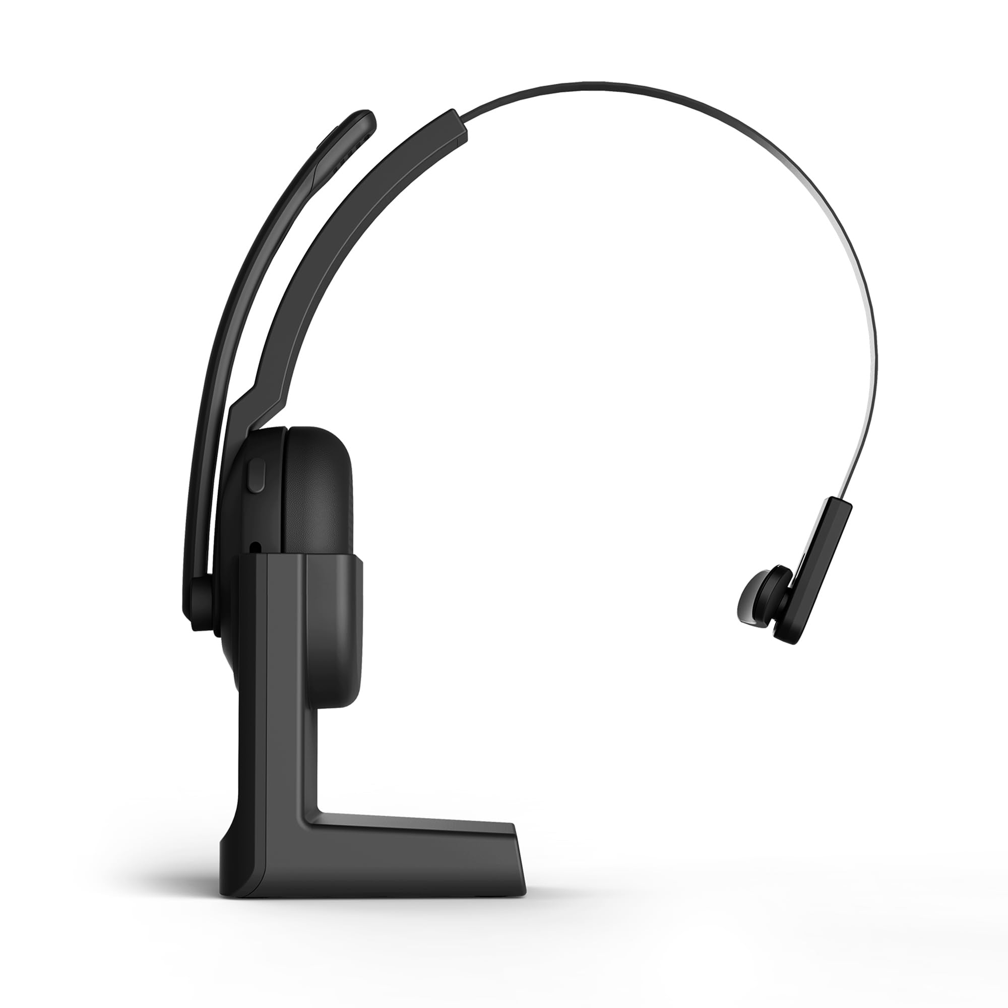 Energy Sistem Voice Pure - Cuffie wireless da ufficio monoaurali con connessione a dongle USB, connessione multipunto e dock di ricarica
