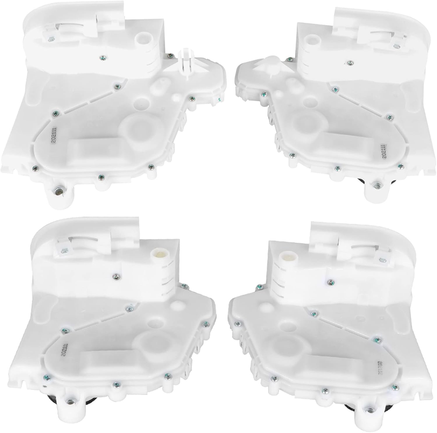4-Pack Power Door Lock Latch Actuator Front Rear Left Right Side Replacement for CR-V 2007-2011 Replace 72110-SWA-D01 72150-SWA-A01 72610-SWA-A01 72650-SWA-A01