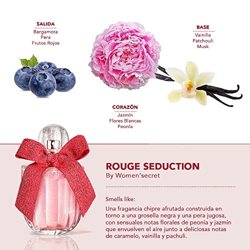 Womensecret-Rouge-Sedution-Estuche-Perfumes-de-Mujer-Pack-de-2-Piezas-Eau-de-Parfum-100ml-con-Vaporizador-y-Body-Lotion-200ml-Set-Fragancia-Chypre-y-Afrutada