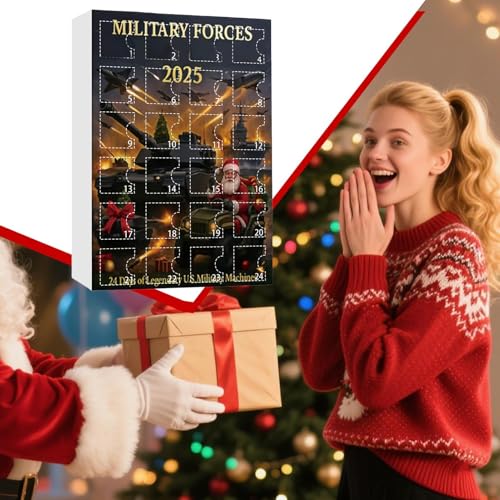 24-Day Count Down - Acrylic Ornaments, 2025 Christmas Calendar, Seasonal Collectible Art, 2D Flat Keepsake, Holiday Advent Decoration, Reusable Decorative Item | Keepsake Calendar for Wall Living Room - Image 8