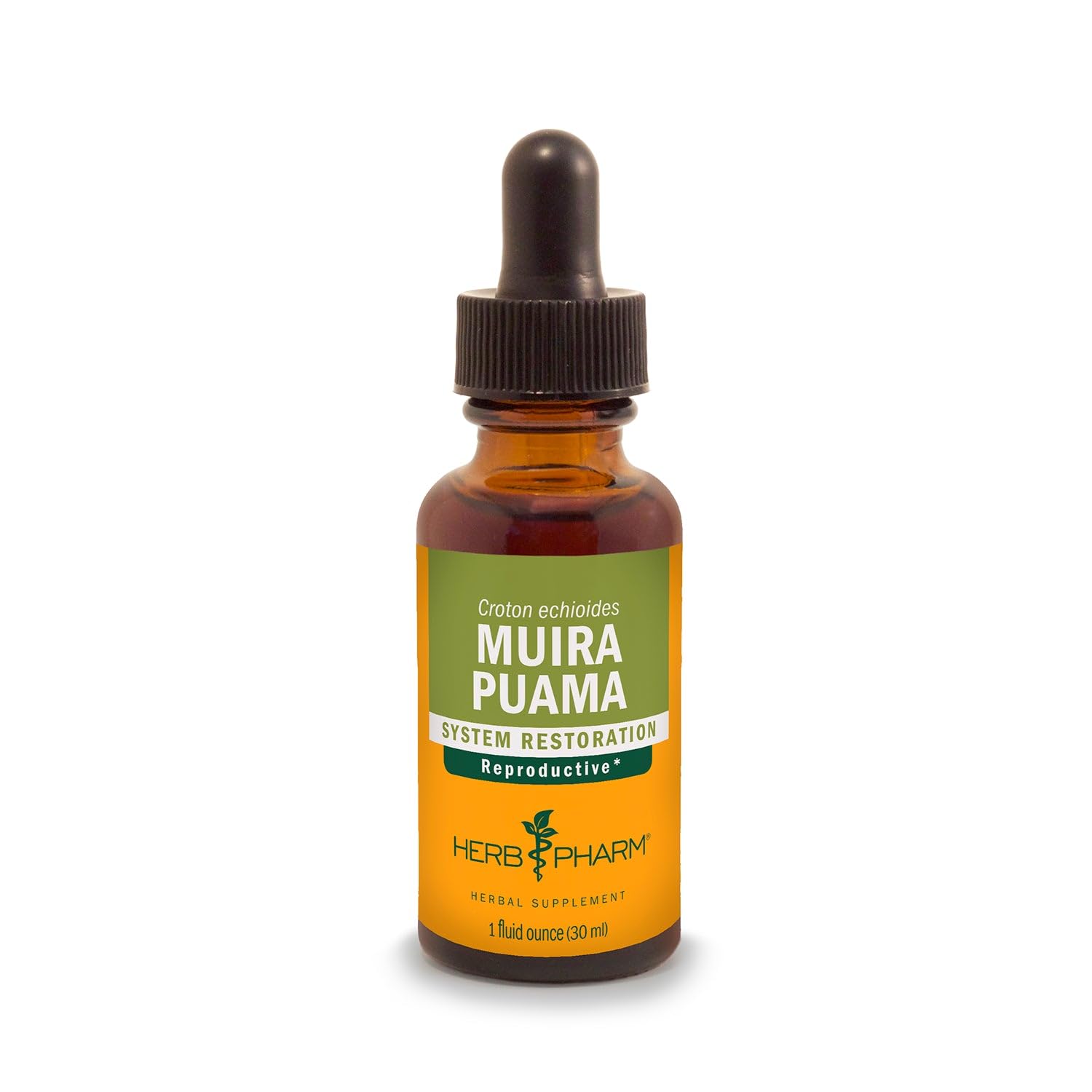 Herb Pharm Suplemento Fitoterápico de Muira Puama em Extrato Líquido, 30 mL
