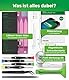 Fixxoo® Akku geeignet für iPhone 12/12 Pro Handy Reparatur Set Smartphone [inkl. Werkzeug-Kit & Anleitung] - Original Akku Kapazität - Ersatzakku für einen einfachen Austausch