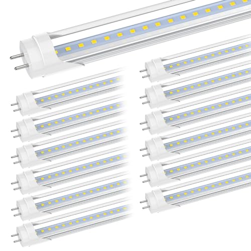 JESLED 24 Inch LED Tube Light 12 Pack