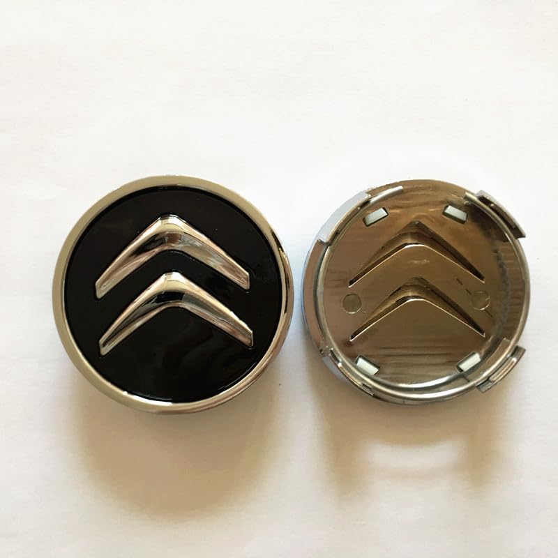 Cache-moyeu Centre Pour Citroën Jumpy 3 (2016-) – Lot De 4, Diamètre 60 Mm, Installation Facile