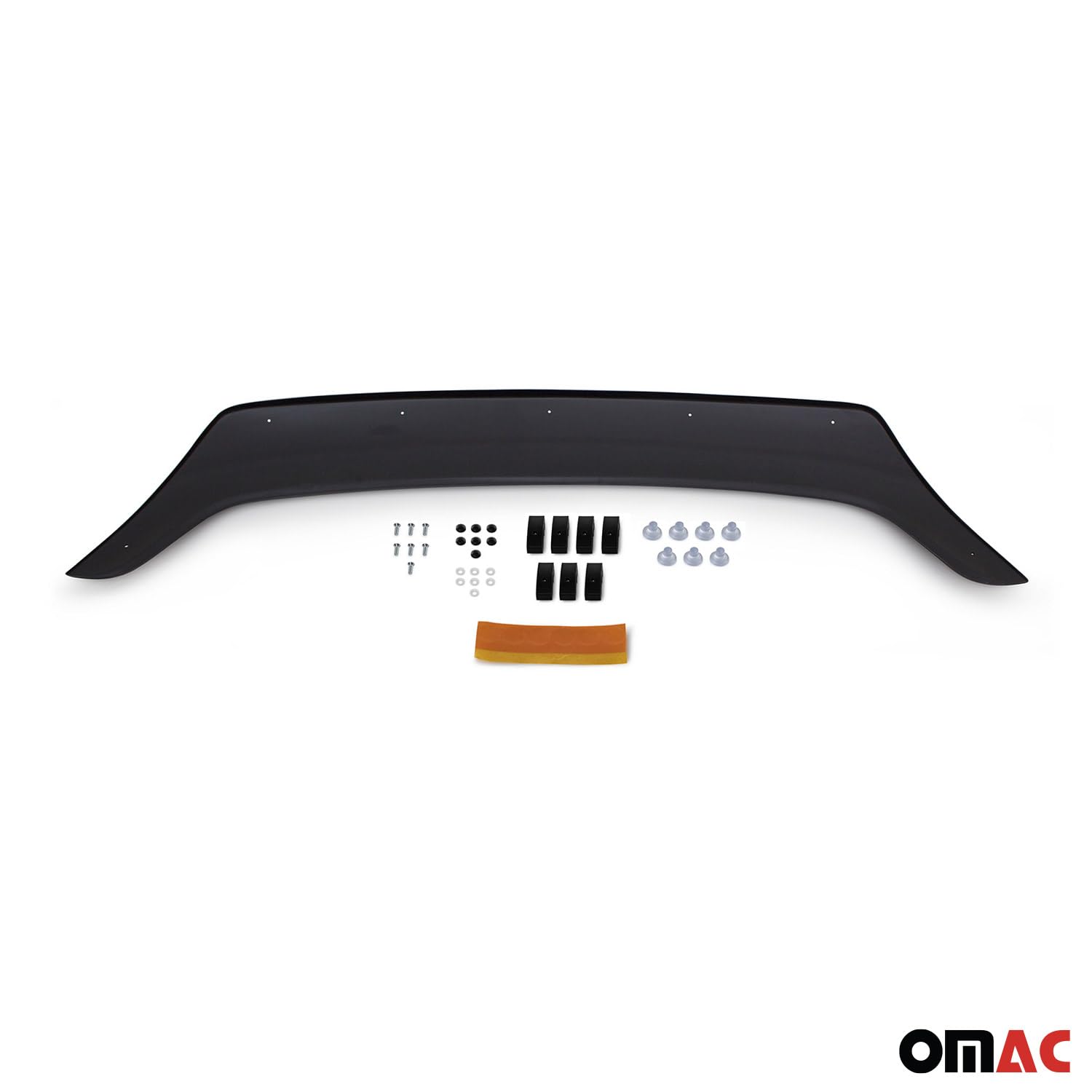 Deflecteurs d'air Capot de Voiture pour Renault Master 2010-2014 Acrylique Noir
