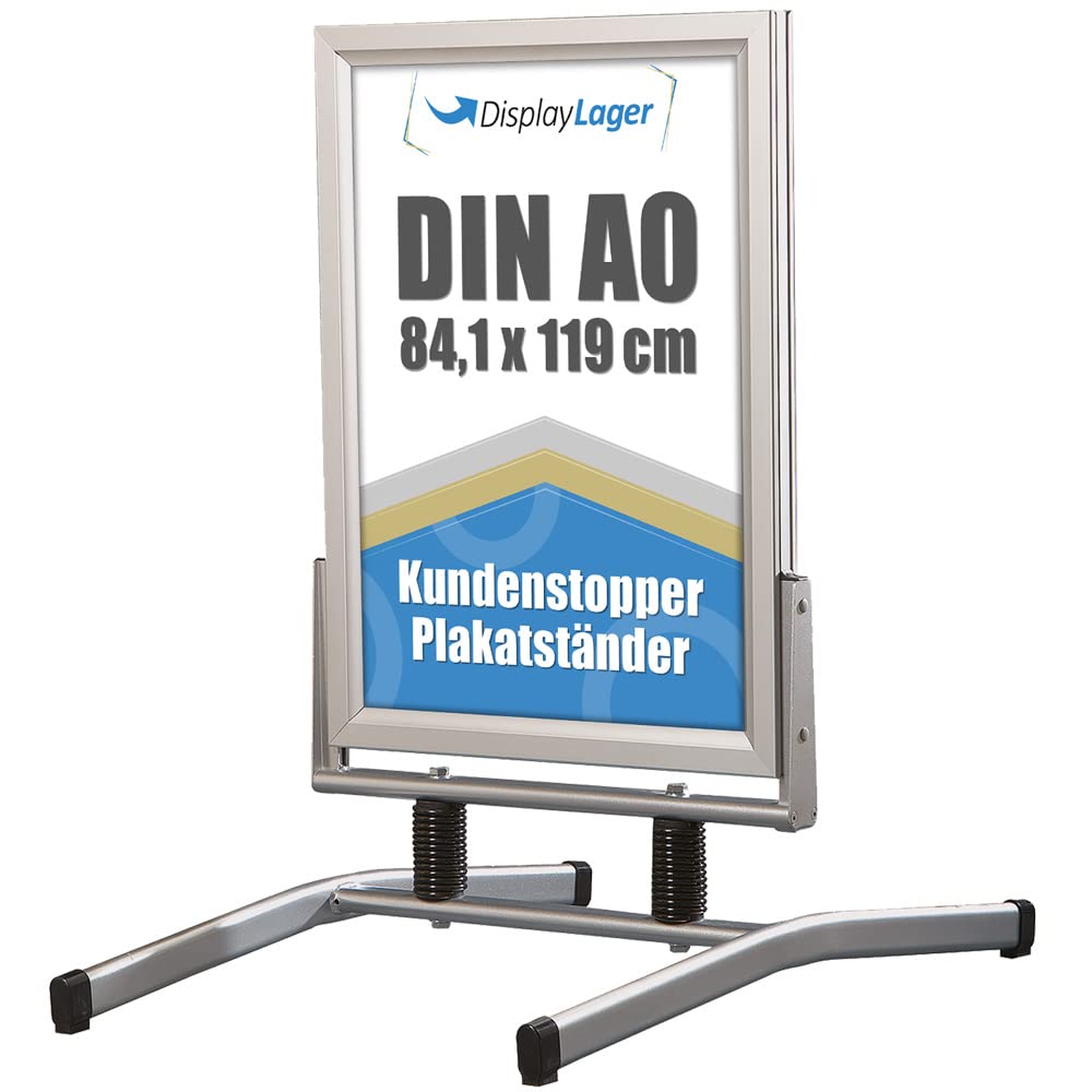 DisplayLager - Kundenstopper Wind-Line Lux, 45mm Alu Klapprahmen (A0)