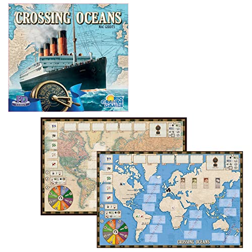 Crossing Oceans juego de mesa de estrategia económica miniatura 2