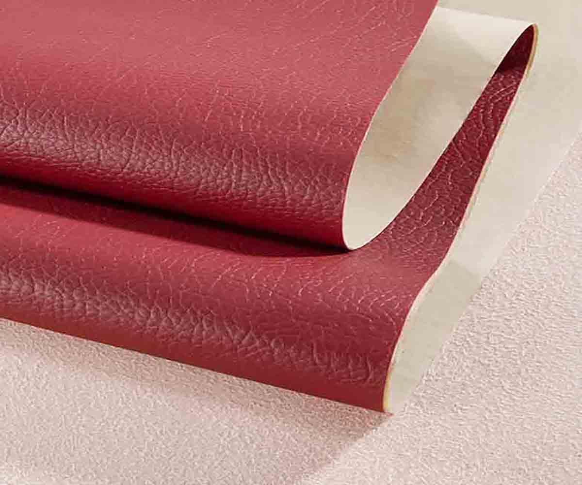 Samoprzylepna łatka naprawcza z PU(Wine Red,19x50 in)