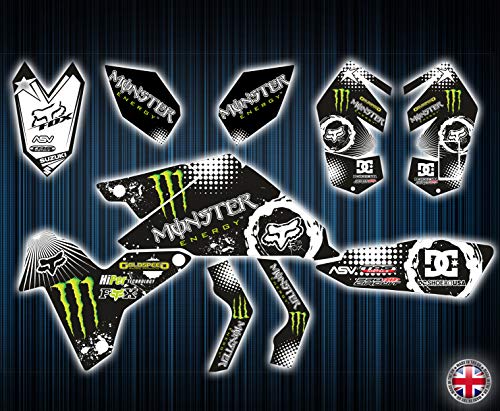 SUZUKI LTR450 STICKERS - GRAPHICS KIT - DECALS - SUZUKI LTR 450 GRAPHICS KIT