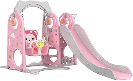 Dtcat Toboggan Pour Tout Petits Toboggan Pour Enfants Toboggan Multifonctionnel Combinant Trois En Un Balancoire Pour Bebe Avec Piscine A Balles Toboggan Pour Enfants Robuste Et Sur Amazon Fr Jeux Et Jouets