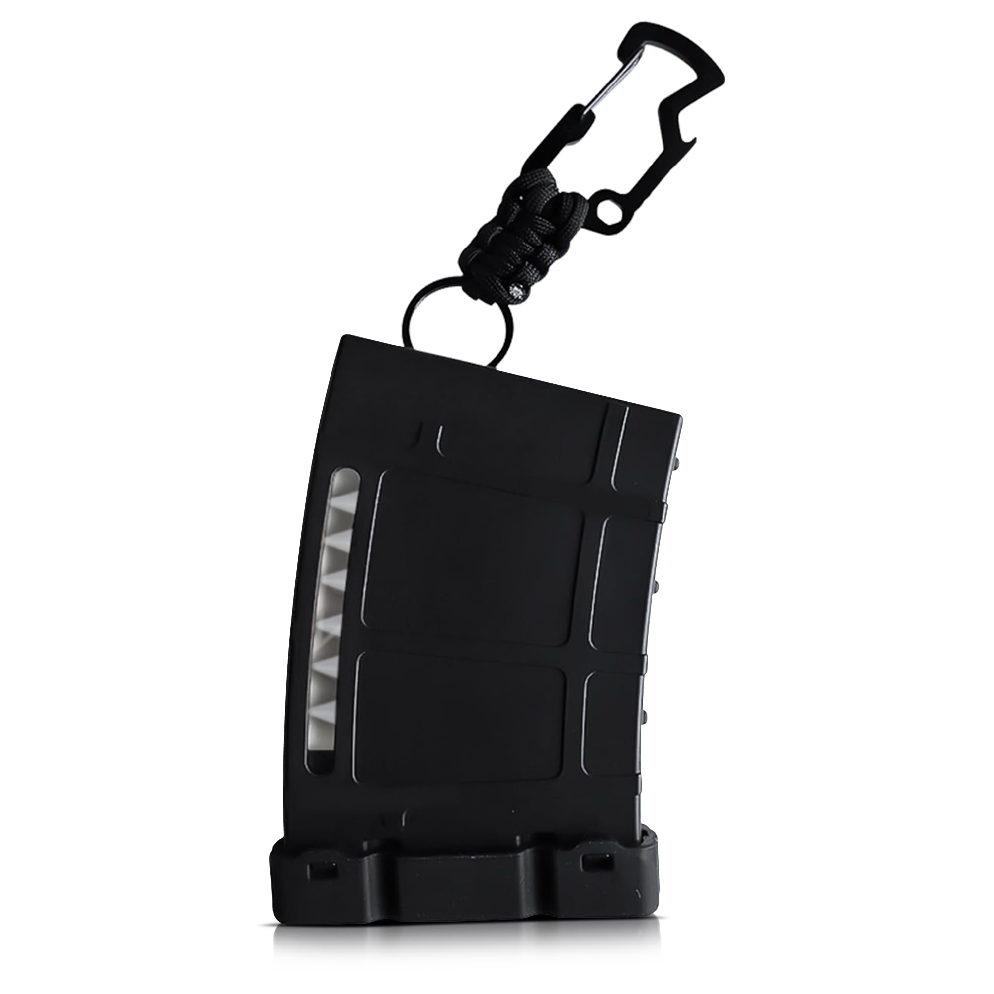 Teemags Golf Tee Holder – Black Clip-On Tee Caddy for Belt or Bag | Holds Up to 18 Tees | Durable & Lightweight Golf Accessory Made in The USA