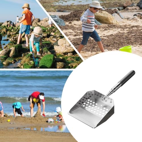 Cernidor de Conchas Ergonómico para Evitar Dolores de Espalda en la Playa 4
