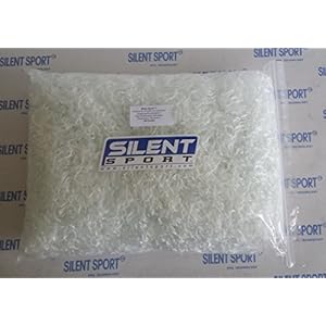 Silent Sport™ Uitlaatwol, 400 g, geluidsisolatiemateriaal, uitlaatstop, isolatiewol