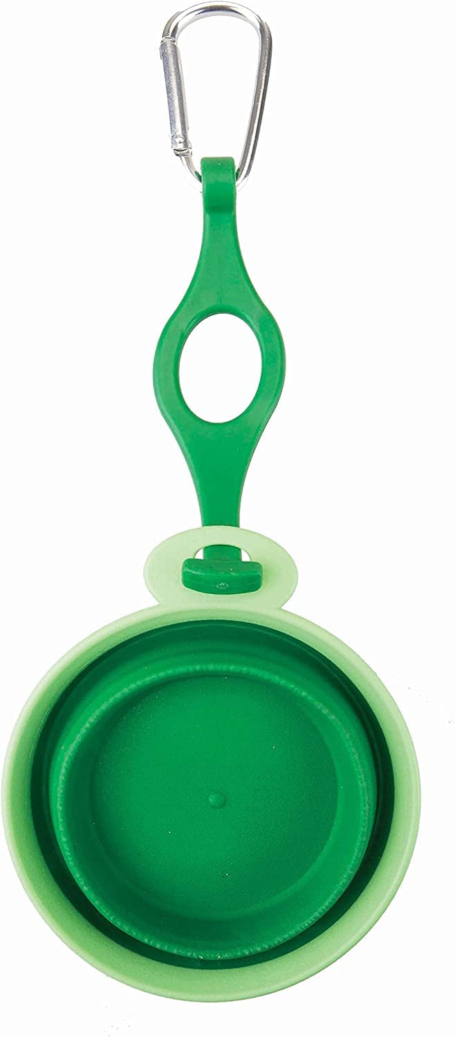 CRUFTS Tazón de viaje para mascotas y botella de agua, para perros pequeños, capacidad líquida de 250 ml