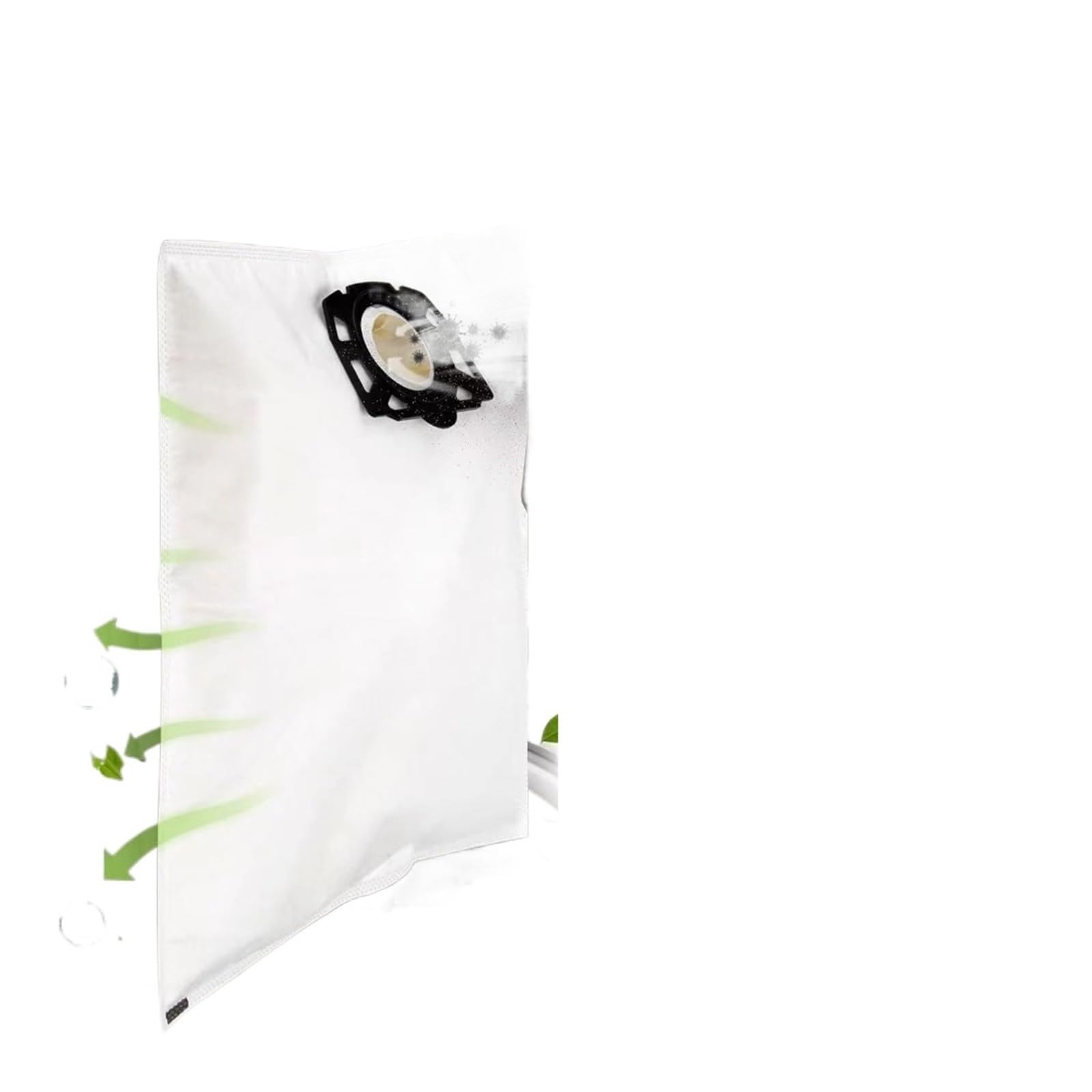 Bolsa De Polvo For Aspiradora, Compatible Con Karcher, WD4 WD5 WD6 WD5P WD6P MV4 MV5 MV6, Kit De Piezas De Repuesto For Bolsas De Polvo Húmedo Y Seco, 10 Uds.