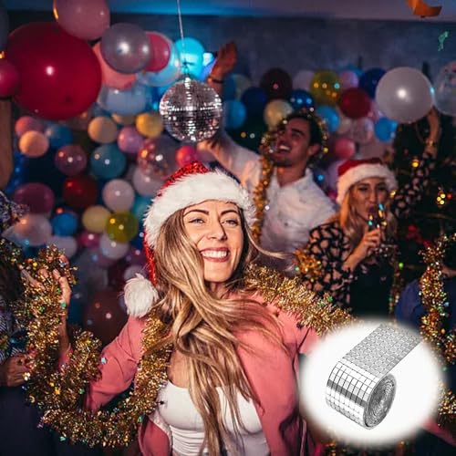 Mini Spiegelmosaik Selbstklebend,Mini Mosaik Spiegelfliese,Selbstklebende Mini Spiegel,Selbstklebend Echt Quadratisch Glas,für DIY Handwerk Dekoration (Silber|2 Bände)