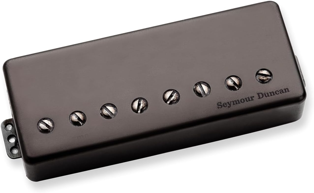 Seymour Duncan Duncan Distortion - 8 String Bridge - Passive Mount Black - Humbucker - High Output 8 String Electric Guitar Pickup