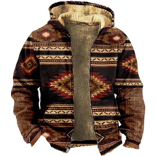 Veste zippée homme REPALY : sweat à capuche polaire sherpa chaud pour l'hiver