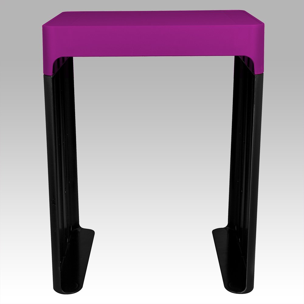 Five Star Locker Accessories, Locker Shelf, Stackable, Holds up to 150 Lbs. Fits 12" Width Lockers, Berry Pink/Purple (81161)