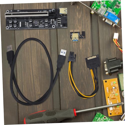Conecta múltiples GPU sin caídas usando adaptador PCIe Mikinona para minería 2