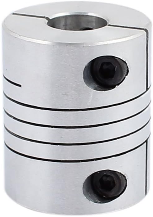 Uxcell 6.35mm To 6.35mm Shaft Coupling 40mm Length 25mm Diameter