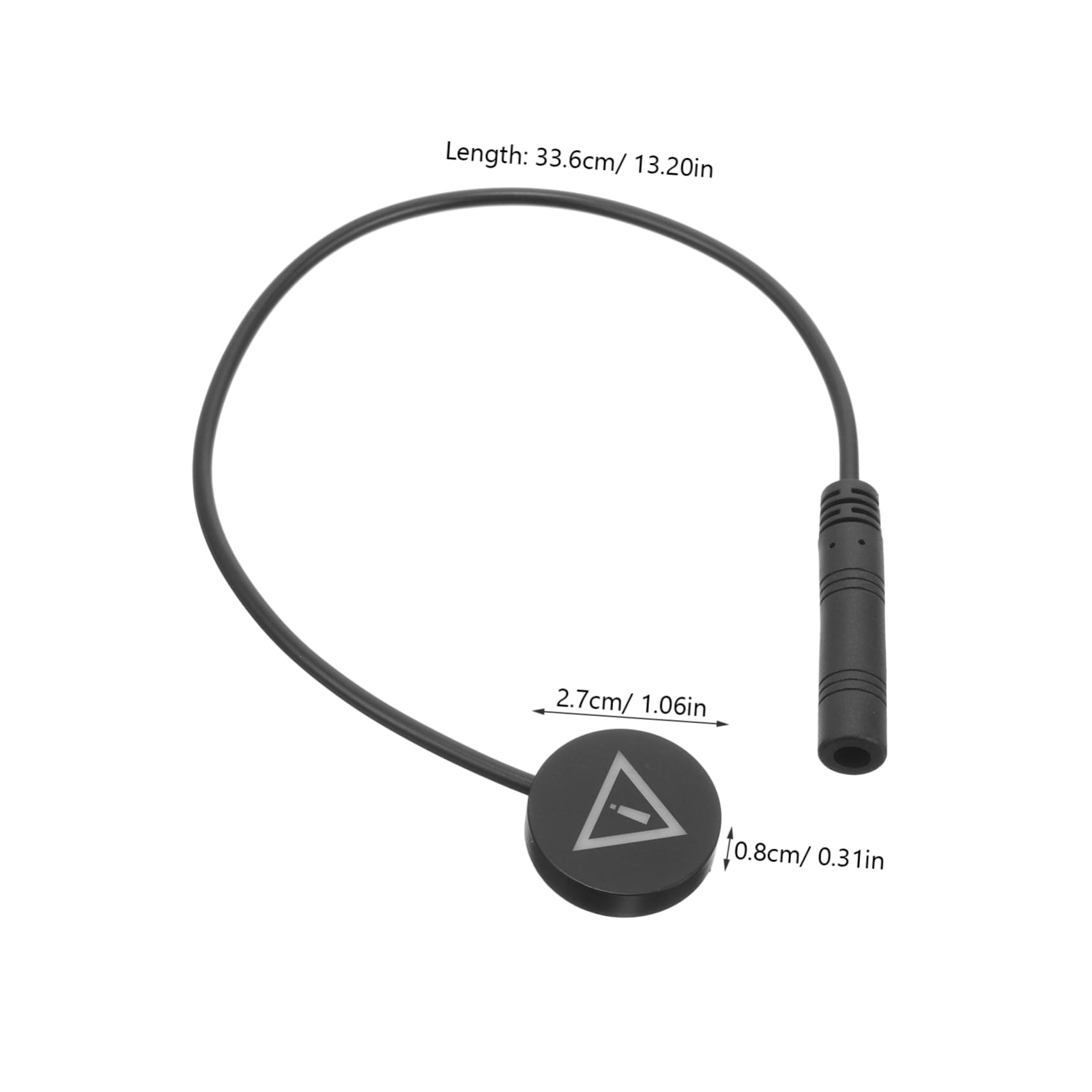 MUCKLILY Luci Monitoraggio Punti Ciechi Auto - Sensori Assistenza Parcheggio, 12V, Facile Installazione, 2 Pezzi