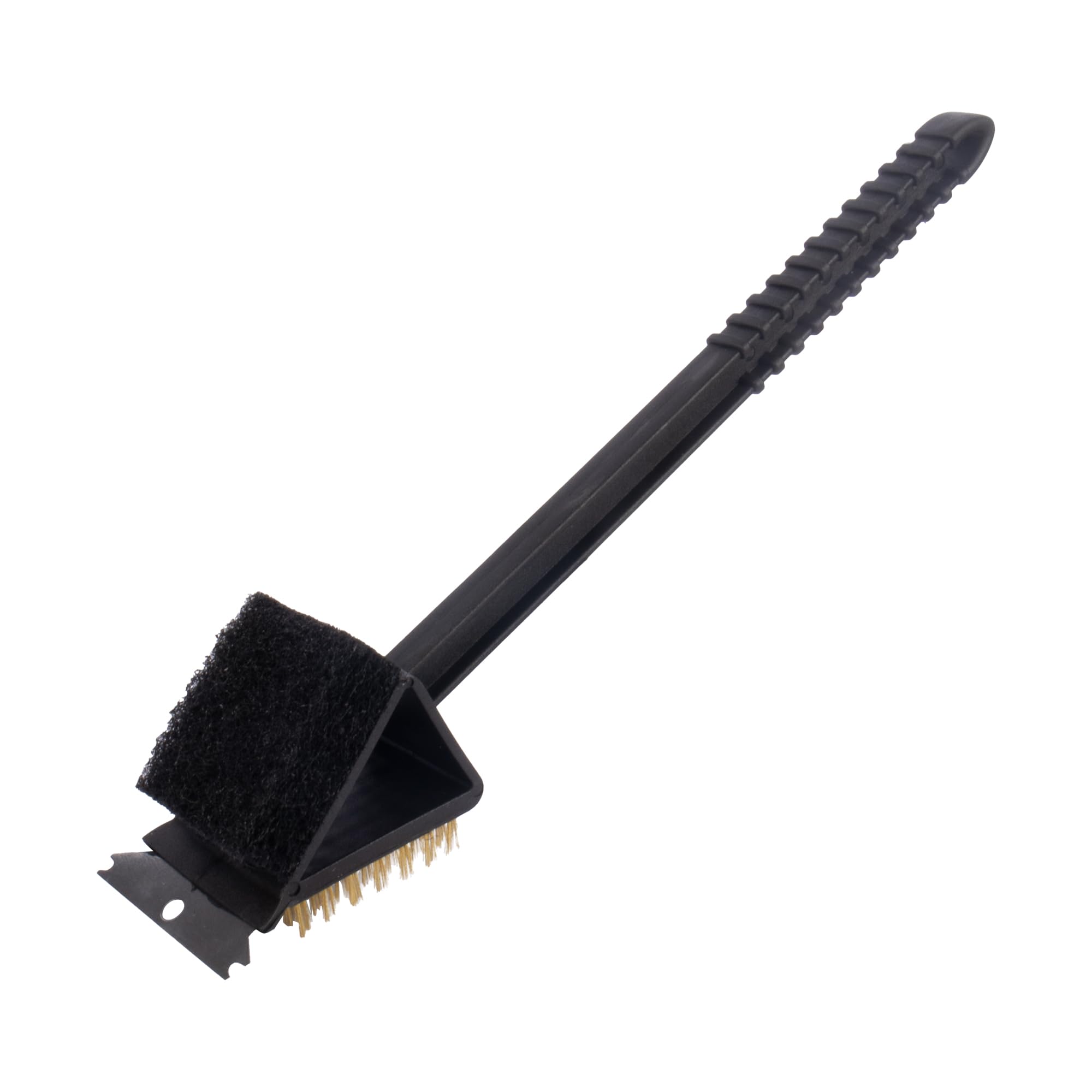 BBQ Grill Brush - Durable Cleaning Tool for Barbecue Grates, Ideal for Maintaining Grills (12" - BBQ Brush) (15" - BBQ Brush)