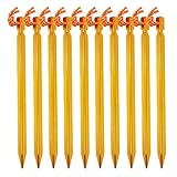 EZcamp アルミ合金ペグ (オレンジ)