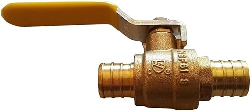 2 Pieces Xfitting 3/4" Pex Ball Valve, Full Port, Brass #TOP11