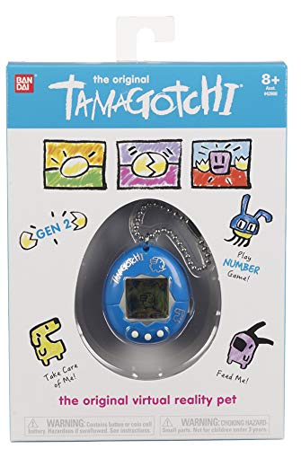 Image of Tamagotchi Electronic Game, Blue /Silver