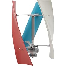 400W 12V Wind Turbine Generator Kit He-lix Electro-Magnetism Levi-tation Axis Vertical Wind Tur-Bine Generator with Controller MPPT for Industrial Energy Supplement