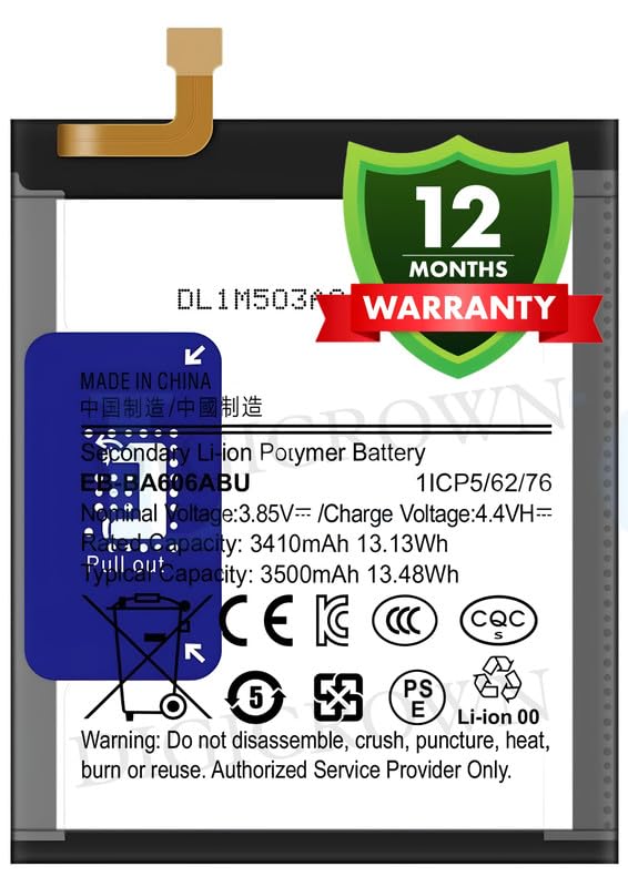 Image of Original EB-BA606ABU Battery Compatible for Samsung Galaxy M40 (SM-M405F) - (3500mAh) - 1 Year Warranty DF7