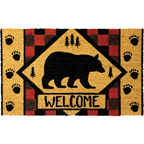 Rivers Edge Products Coir Doormat, Outdoor Welcome Mats for Front