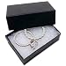 The Display Guys~ Pack of 100 Cotton Filled Cardboard Paper Black Jewelry Box Gift Case - Matte Black (1 7/8x1 1/4x5/8 inches #10)