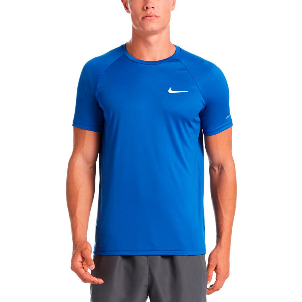 Nike Blue Polyester Men's T-Shirt - S