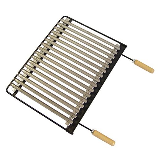 IMEX EL ZORRO 71621 - Parrilla para Barbacoa, INOX, 71 x 41 cm