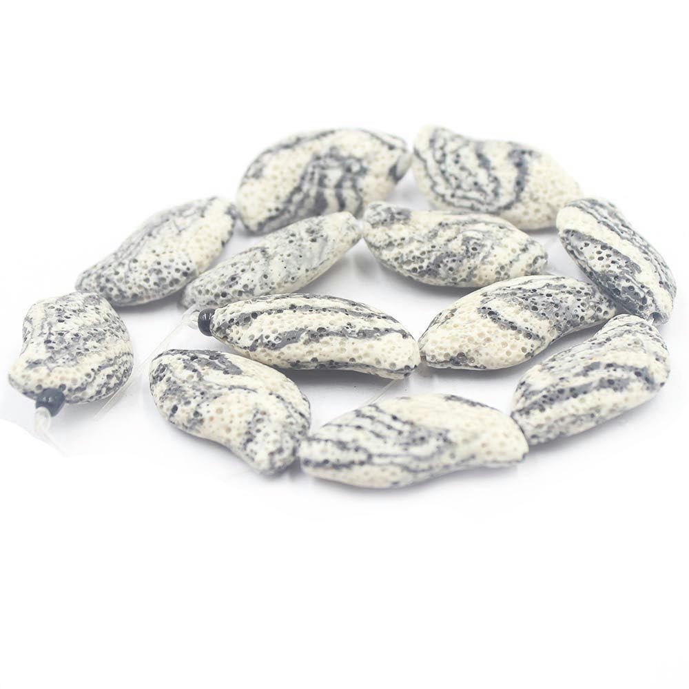 Perles de lave pour bijoux DIY 24 pièces pour créer sans limites