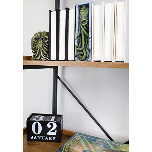 Toy Vault Cthulhu Bookshelf Insert, Resin Bookend Peeping Cthulhu Monster Statue #TOP1