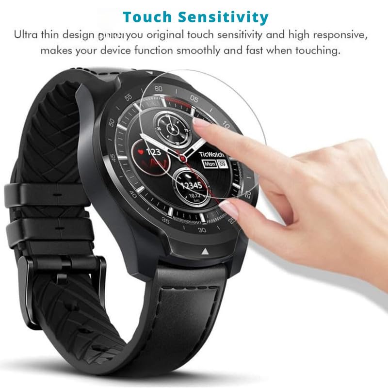 Image of 2 Pack| Smartwatch Screen Sport Watch Protector For Boat Lunar Discovery |1.39 Inch| | Flexible TPU Film, 9H Scratch Resistant, Bubble Free Installation - Not Tempered Glass