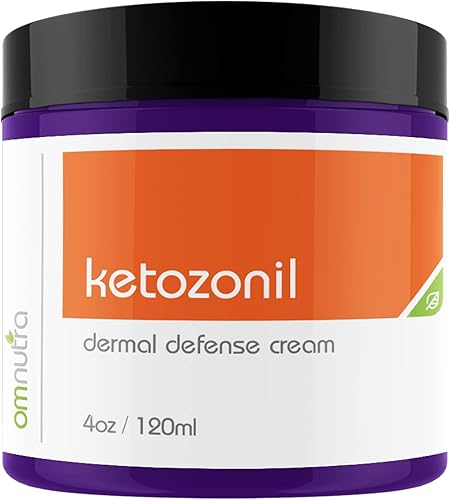 Ketozonil Crema de defensa dérmica orgánica a base – 4 oz OTC Jock Itch Cream Atletas Tratamiento de pies