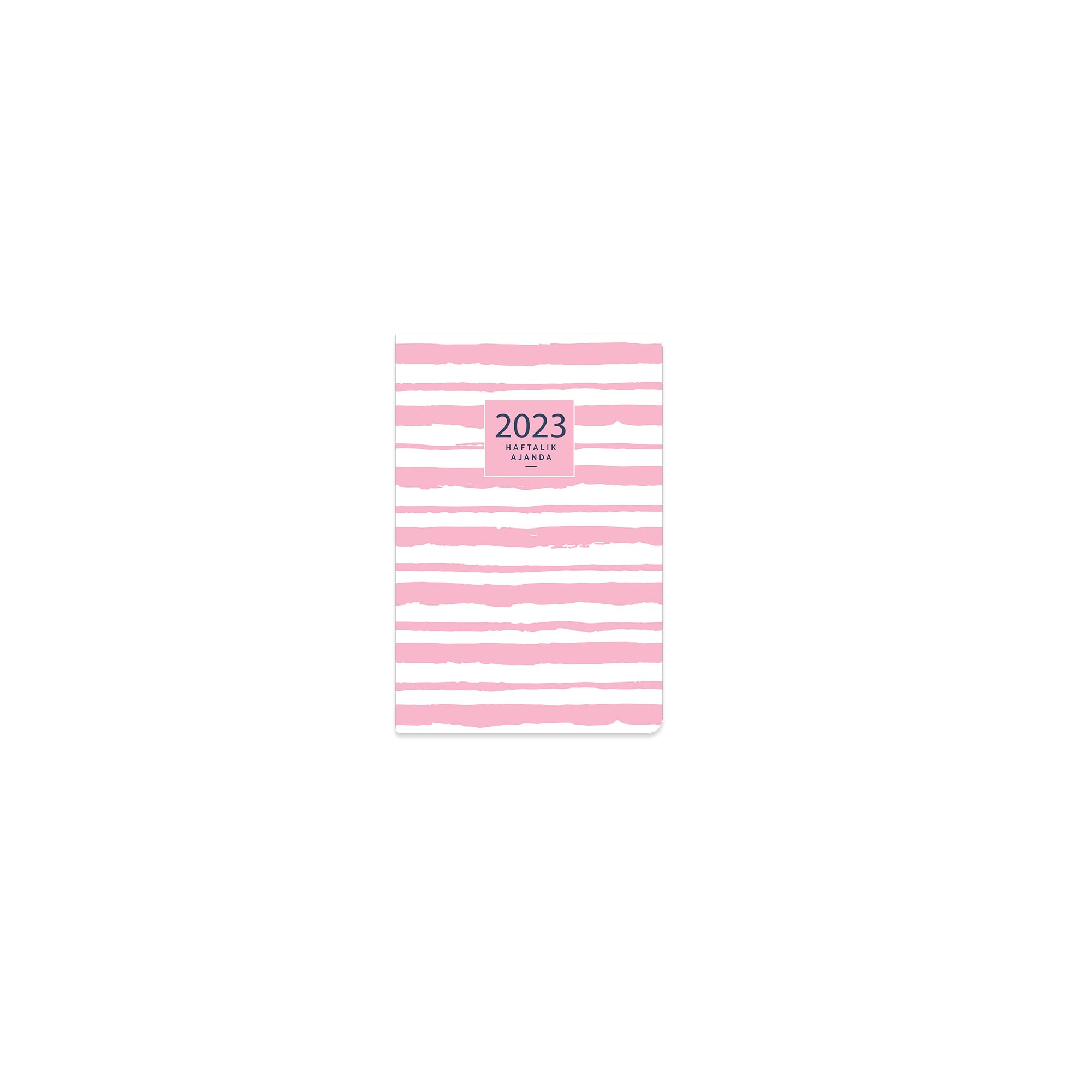 Keskin Color 2023 8x12 Haftalık Cep Ajandası - Pembe