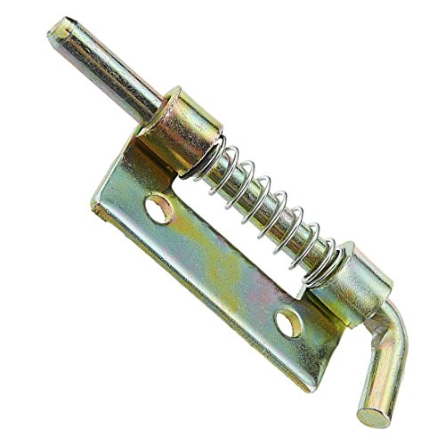 SODIAL(R) 5pcs molla locked metallo caricato