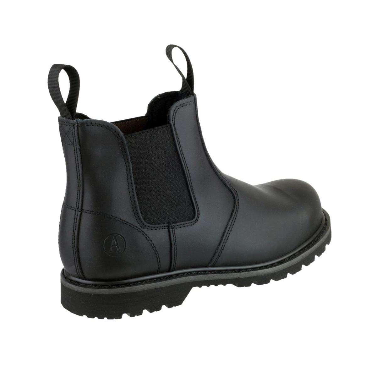 Amblers Unisex Steel FS5 Pull On Dealer Boot/Damskie męskie buty (30 EU) (czarne)