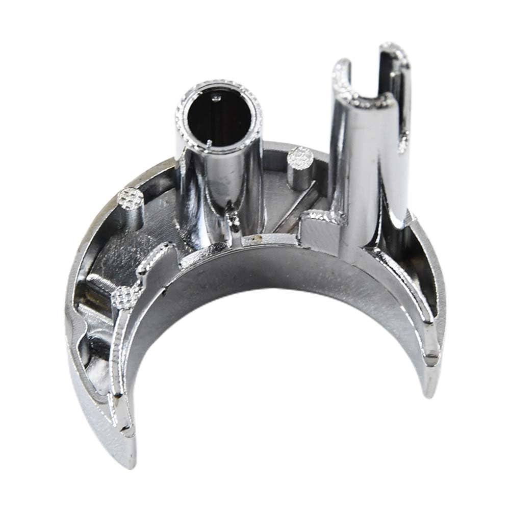 Pulsador Cisterna Pulsador Doble Cisterna Media Luna Alcance Corto Botón de Presión para Inodoro Compatible con Cisterna D2D AH0001800R 822043001