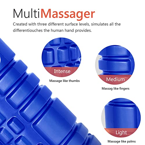 Foto von TOPLUS Yoga Säule Pilates Rolle Faszienrolle Sport Schaumstoff Rolle Eva Foam Yogaschaumstoffrollen