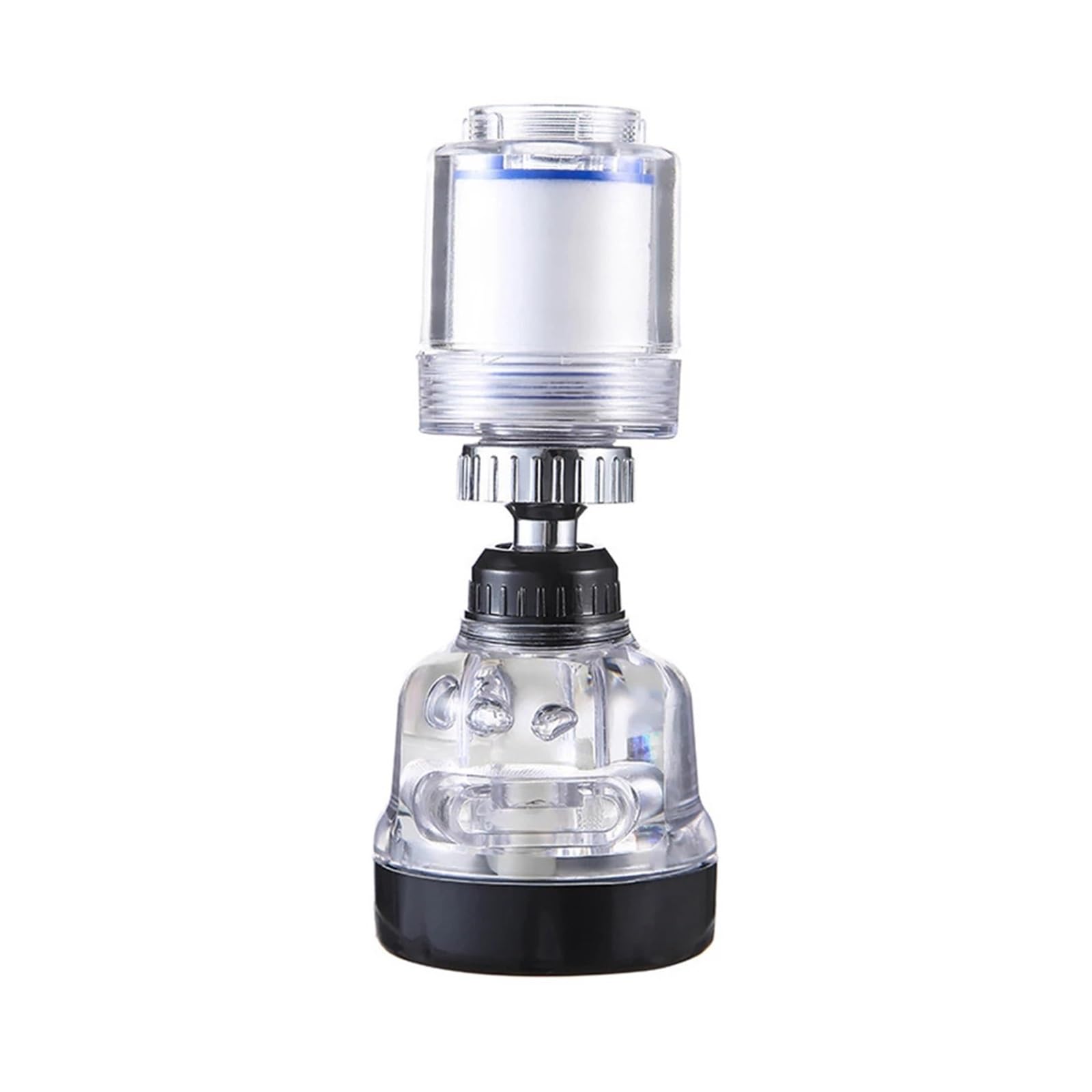 Water Filter Faucet Extender Remove Chlorine Heavy Metals Filtered Showers Head Soften for Hard Bath Filtration Purifier