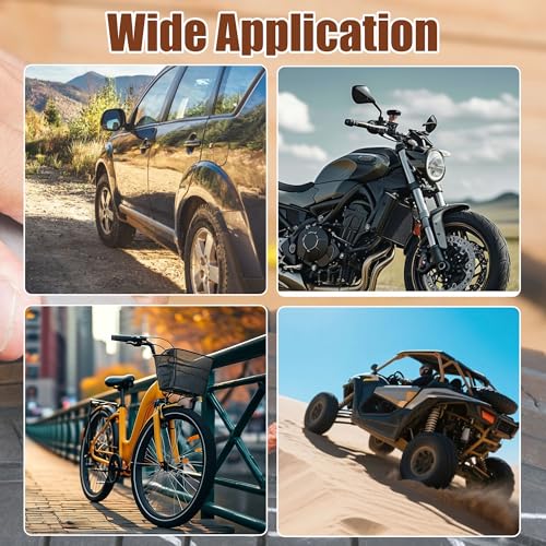 Image of 140PCS 4 inch Brown Tire Repair Strings, Automotive Tool Tire Repair Plugs, Tire Plugs Heavy Duty for Tubeless Tires Car, Bike, ATV