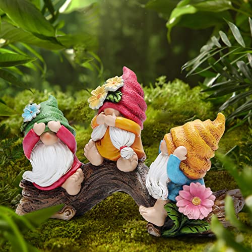 Hodao-Spring-Hear-No-See-No-Speak-No-Gnomes-Figurines-Decorations-Flower-Gnomes-Ornaments-Scandinavian-Tomte-Elf-Decor-Gifts-Summer-Gnomes-Figurines-Decoration-Home-Table-Spring-Gnomes-Decor Hodao Spring Hear No See No Speak No Gnomes Figurines Decorations Flower Gnomes Ornaments Scandinavian Tomte Elf Decor Gifts Summer Gnomes Figurines Decoration Home Table Spring Gnomes Decor
