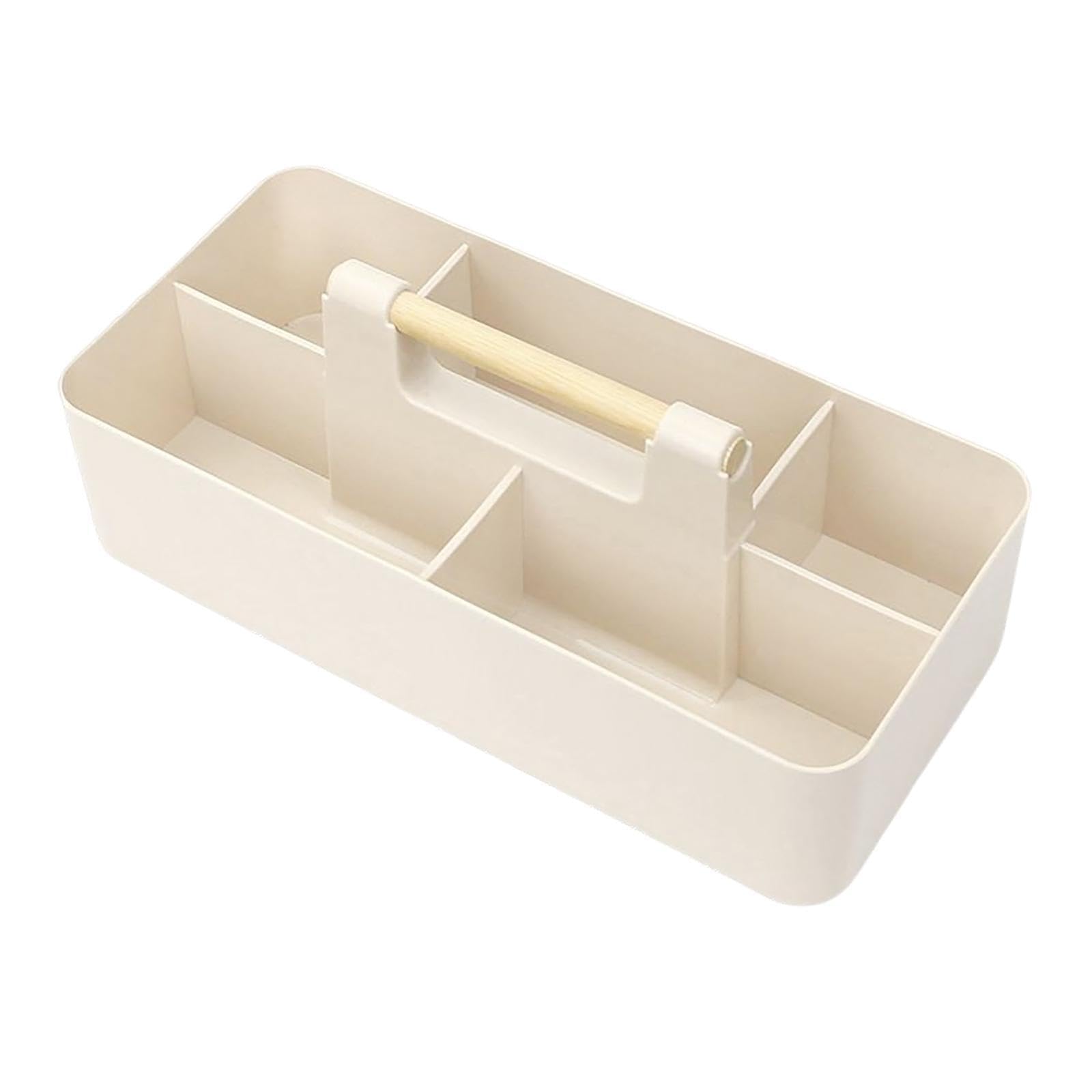 TWISAXC Practical Storage Case With Handle For Organizing Small Household Items And Enhancing Space Management Storage Box With Handle Multi Grid Classification