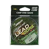 Fishing Line,YIWENG 45lb 5m Leadcore Braided Camouflage Carp Fishing Line Hair Rigs Lead Core Fishing Tackle